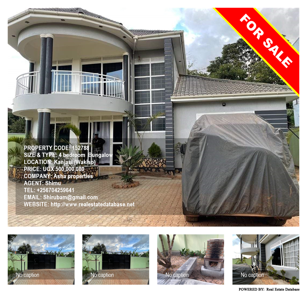 4 bedroom Bungalow  for sale in Kajjansi Wakiso Uganda, code: 152788