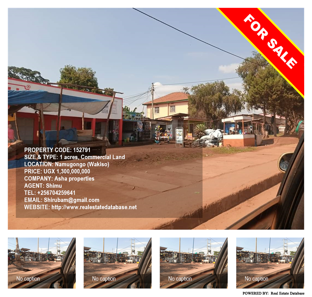 Commercial Land  for sale in Namugongo Wakiso Uganda, code: 152791