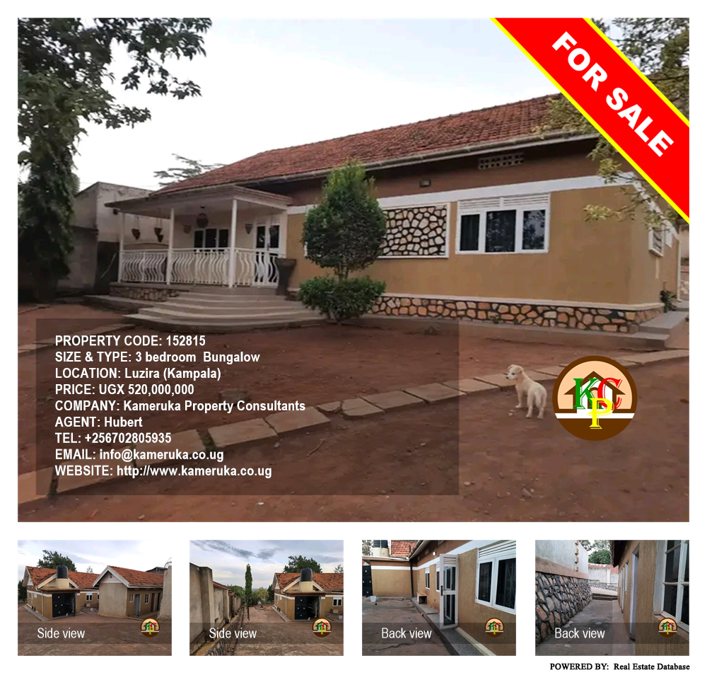 3 bedroom Bungalow  for sale in Luzira Kampala Uganda, code: 152815