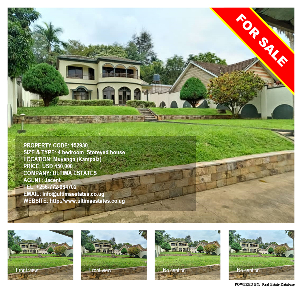 4 bedroom Storeyed house  for sale in Muyenga Kampala Uganda, code: 152930