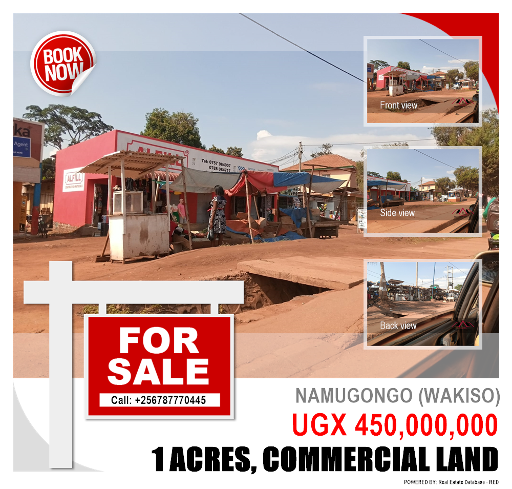 Commercial Land  for sale in Namugongo Wakiso Uganda, code: 153038