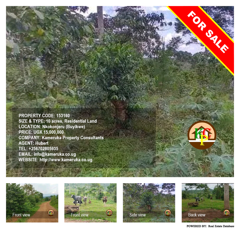 Residential Land  for sale in Nkokonjeru Buyikwe Uganda, code: 153160