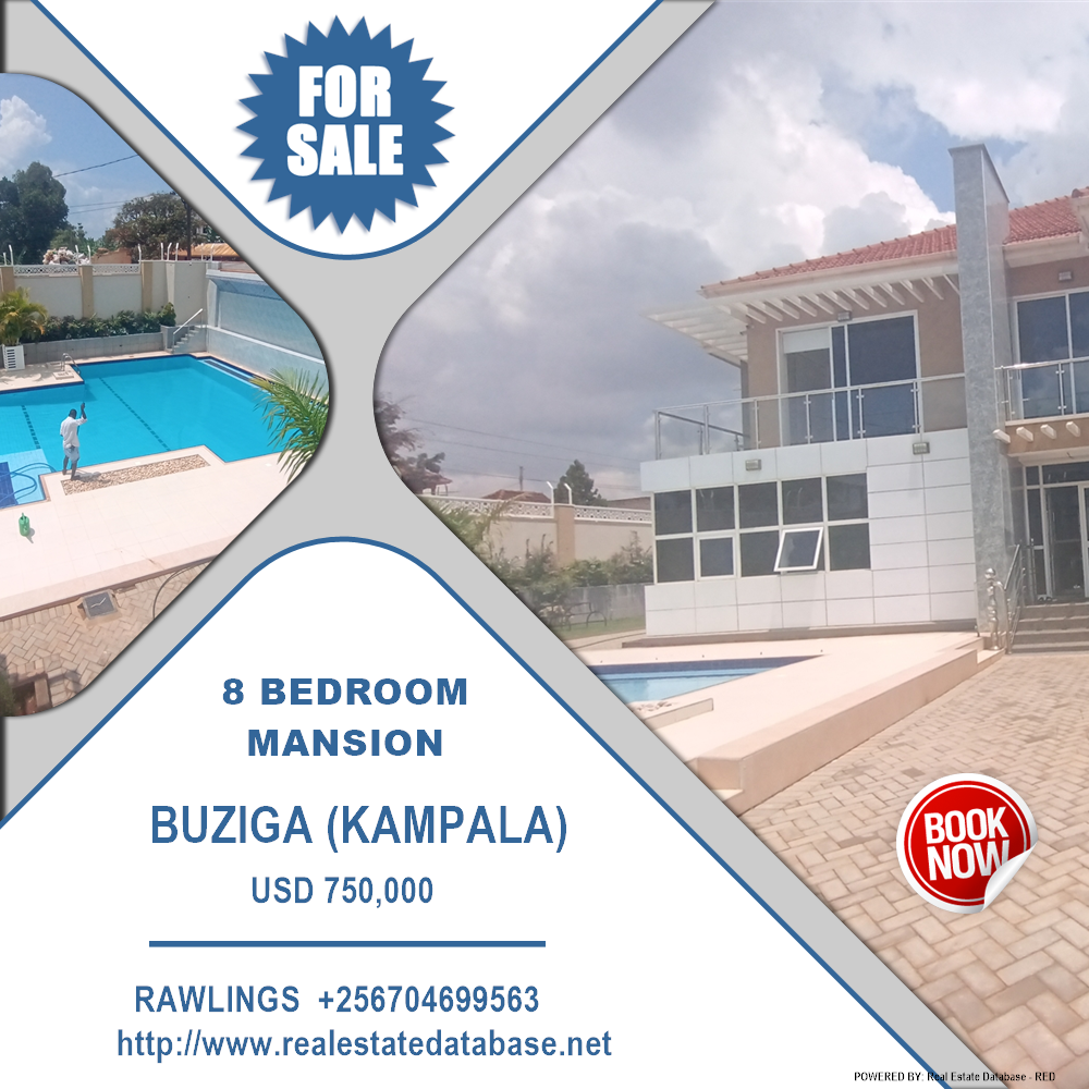 8 bedroom Mansion  for sale in Buziga Kampala Uganda, code: 153649