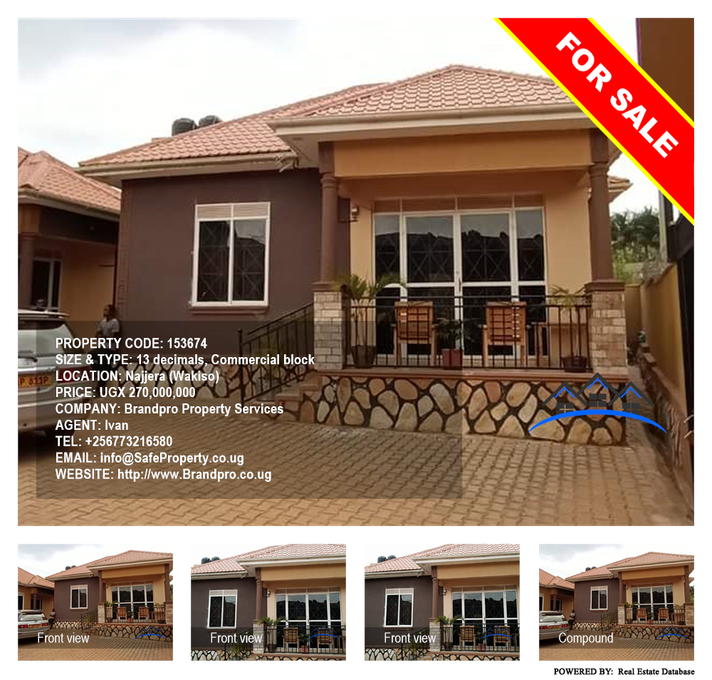 Commercial block  for sale in Najjera Wakiso Uganda, code: 153674