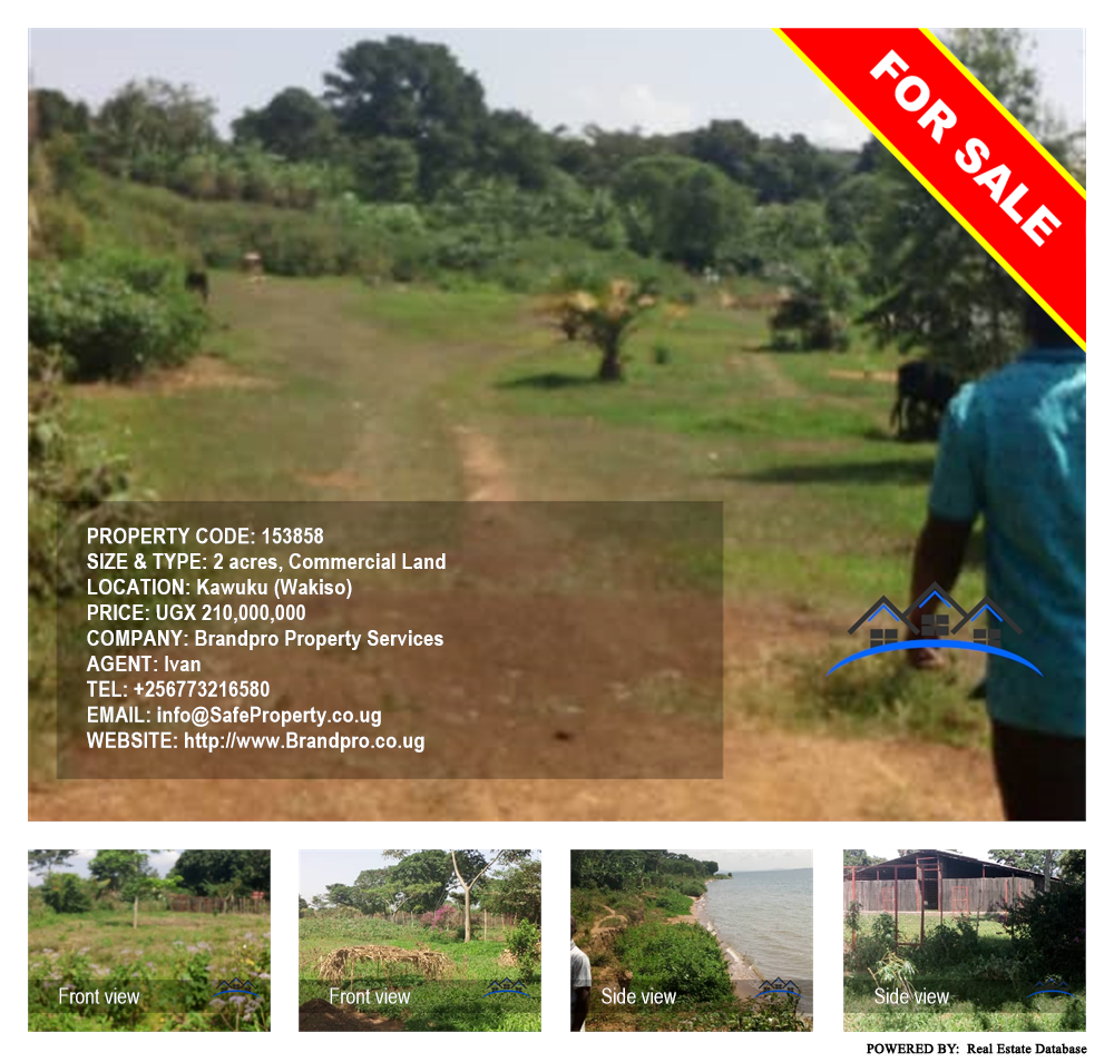 Commercial Land  for sale in Kawuku Wakiso Uganda, code: 153858