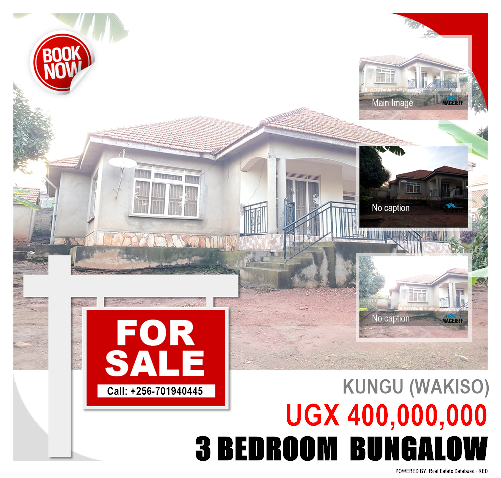 3 bedroom Bungalow  for sale in Kungu Wakiso Uganda, code: 153912