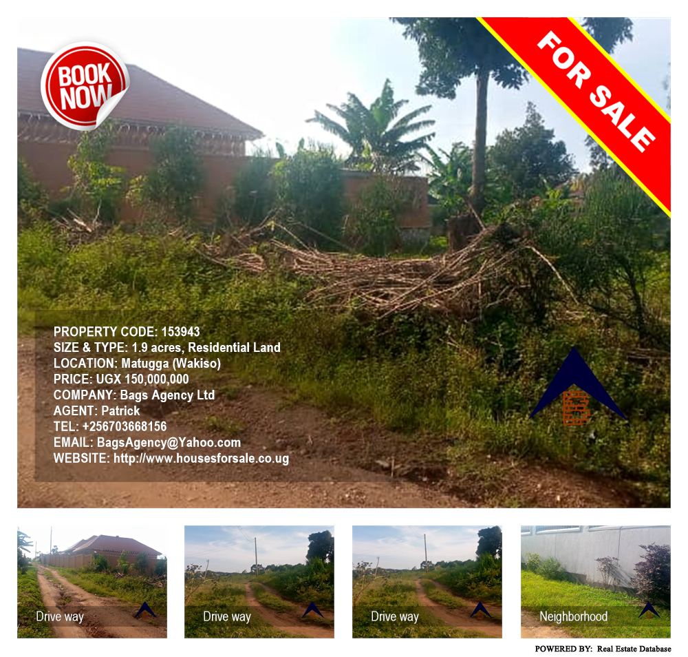 Residential Land  for sale in Matugga Wakiso Uganda, code: 153943
