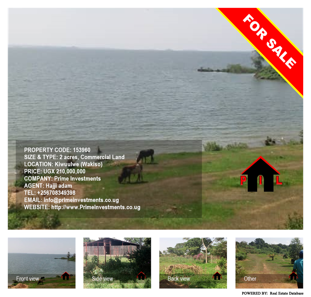 Commercial Land  for sale in Kiwuulwe Wakiso Uganda, code: 153960