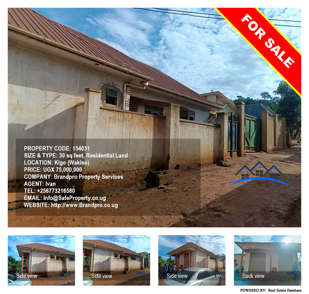 Residential Land  for sale in Kigo Wakiso Uganda, code: 154031
