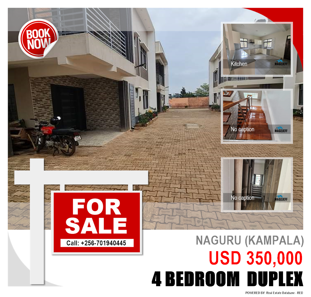 4 bedroom Duplex  for sale in Naguru Kampala Uganda, code: 154223