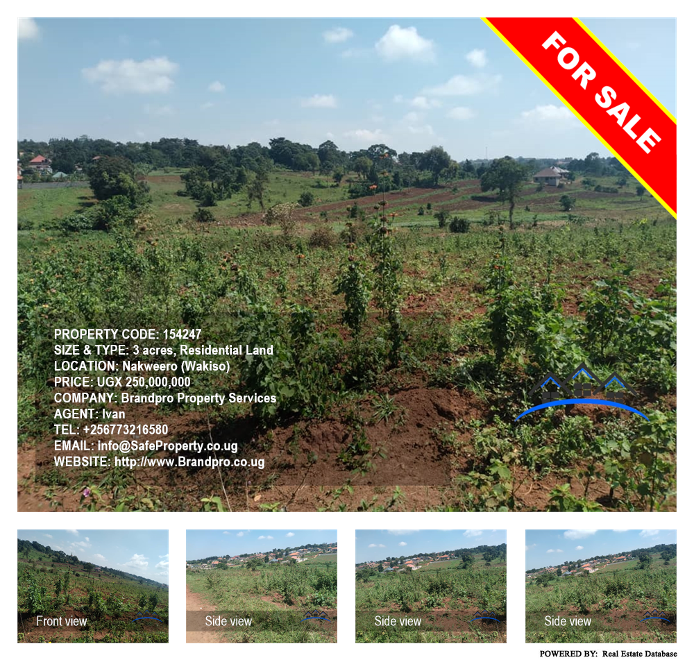 Residential Land  for sale in Nakweelo Wakiso Uganda, code: 154247