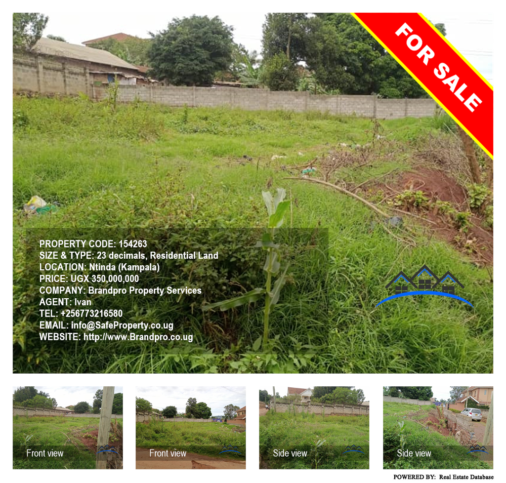 Residential Land  for sale in Ntinda Kampala Uganda, code: 154263