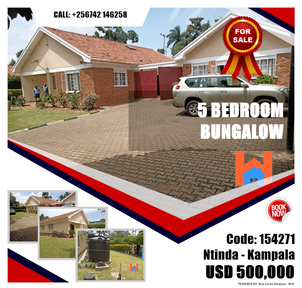 5 bedroom Bungalow  for sale in Ntinda Kampala Uganda, code: 154271