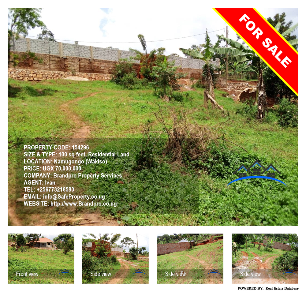 Residential Land  for sale in Namugongo Wakiso Uganda, code: 154296