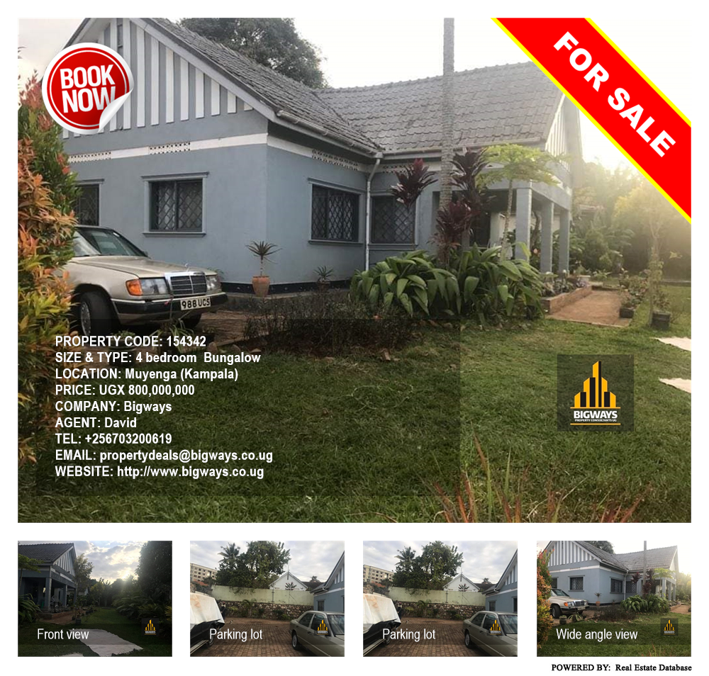 4 bedroom Bungalow  for sale in Muyenga Kampala Uganda, code: 154342
