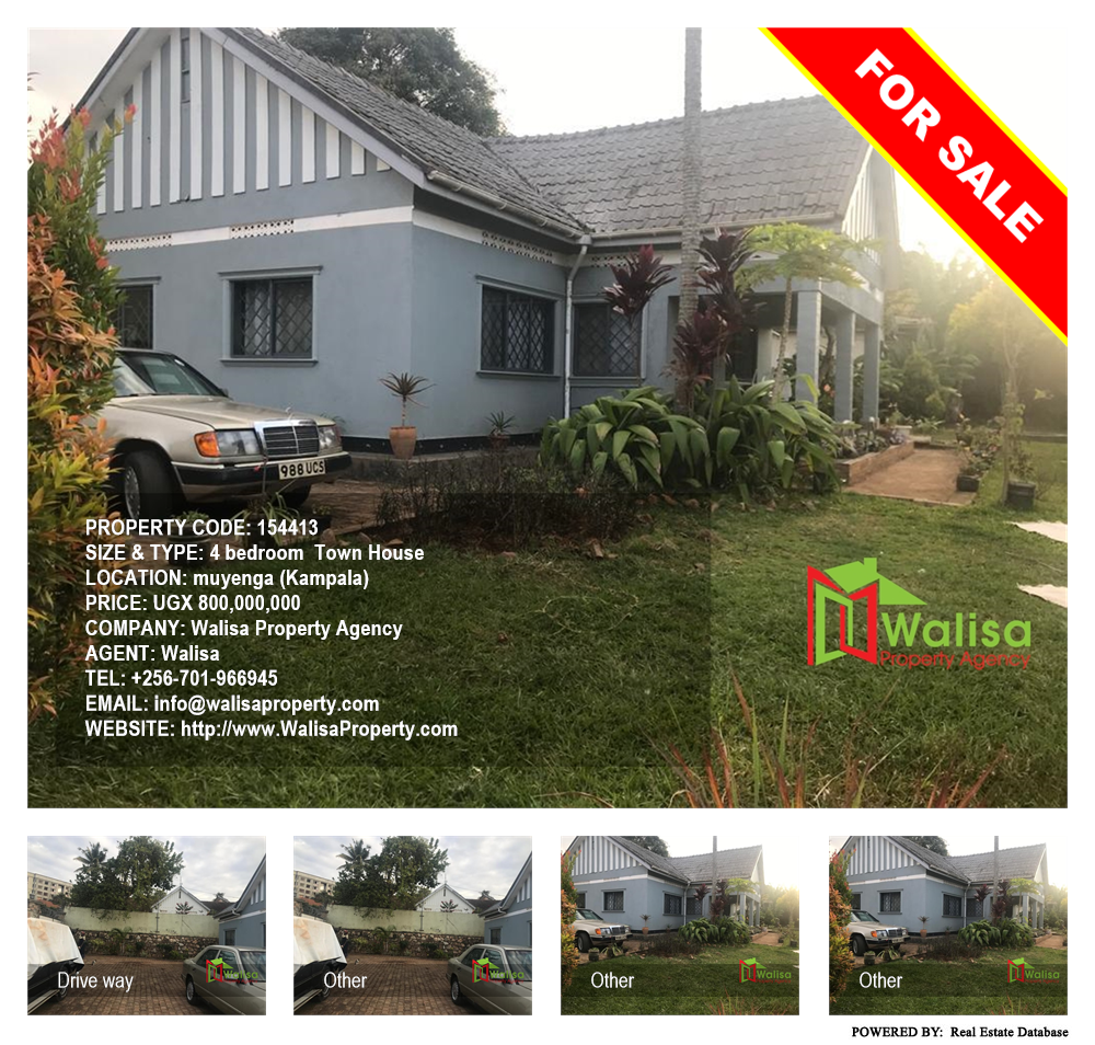 4 bedroom Town House  for sale in Muyenga Kampala Uganda, code: 154413