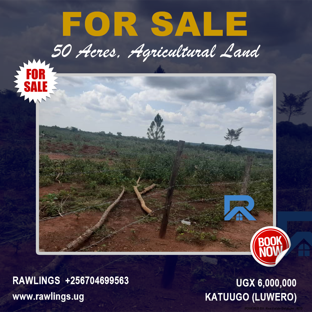 Agricultural Land  for sale in Katuugo Luweero Uganda, code: 154471