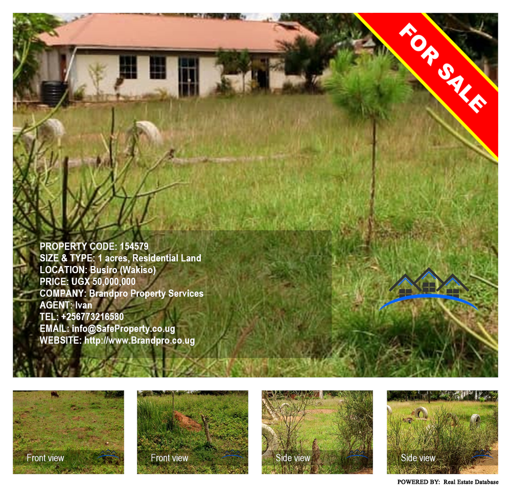 Residential Land  for sale in Busiro Wakiso Uganda, code: 154579