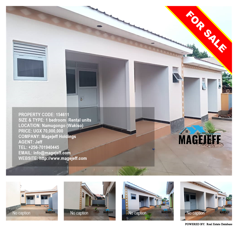 1 bedroom Rental units  for sale in Namugongo Wakiso Uganda, code: 154611