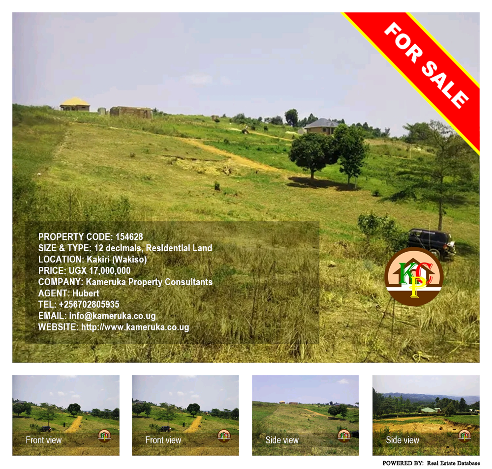 Residential Land  for sale in Kakiri Wakiso Uganda, code: 154628