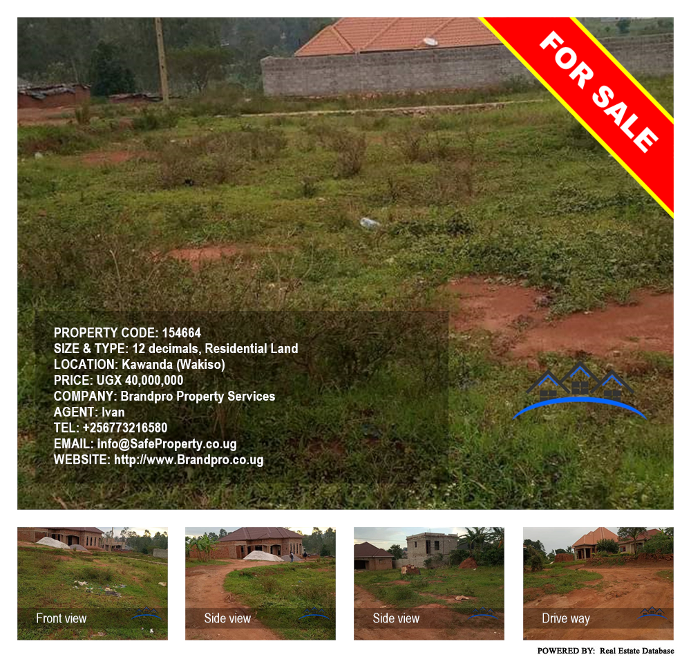 Residential Land  for sale in Kawanda Wakiso Uganda, code: 154664