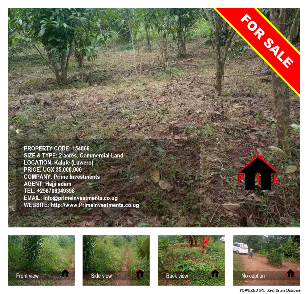Commercial Land  for sale in Kalule Luweero Uganda, code: 154866