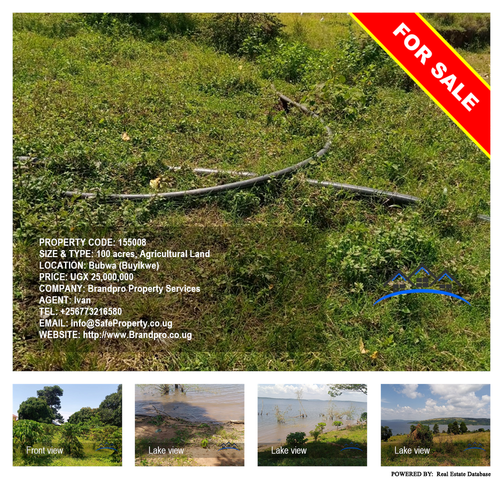 Agricultural Land  for sale in Bubwa Buyikwe Uganda, code: 155008