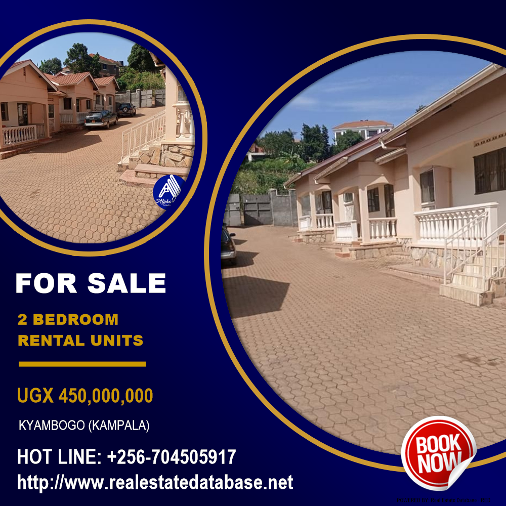 2 bedroom Rental units  for sale in Kyambogo Kampala Uganda, code: 155025