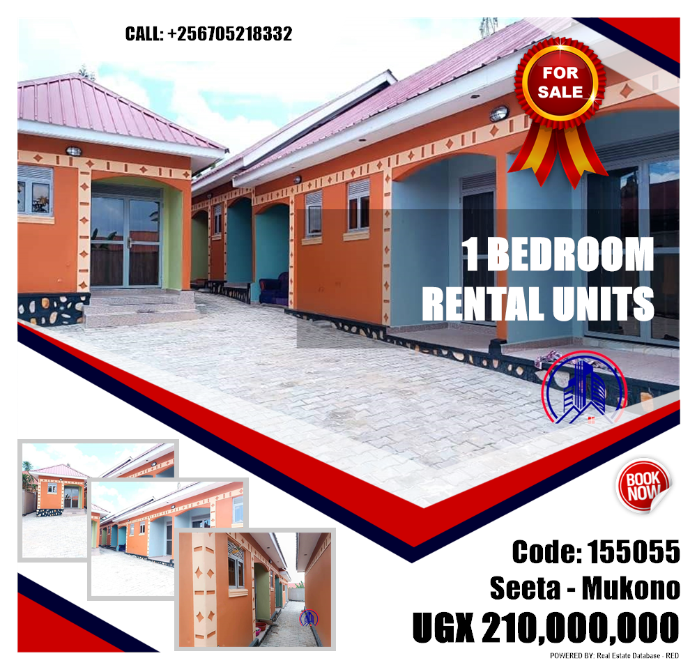 1 bedroom Rental units  for sale in Seeta Mukono Uganda, code: 155055