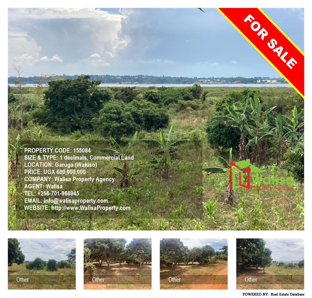 Commercial Land  for sale in Garuga Wakiso Uganda, code: 155084