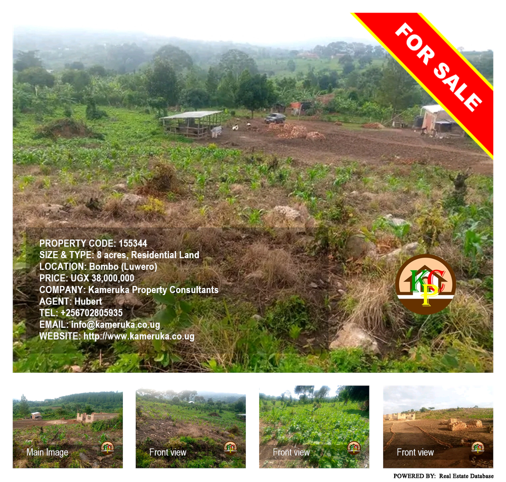 Residential Land  for sale in Bombo Luweero Uganda, code: 155344