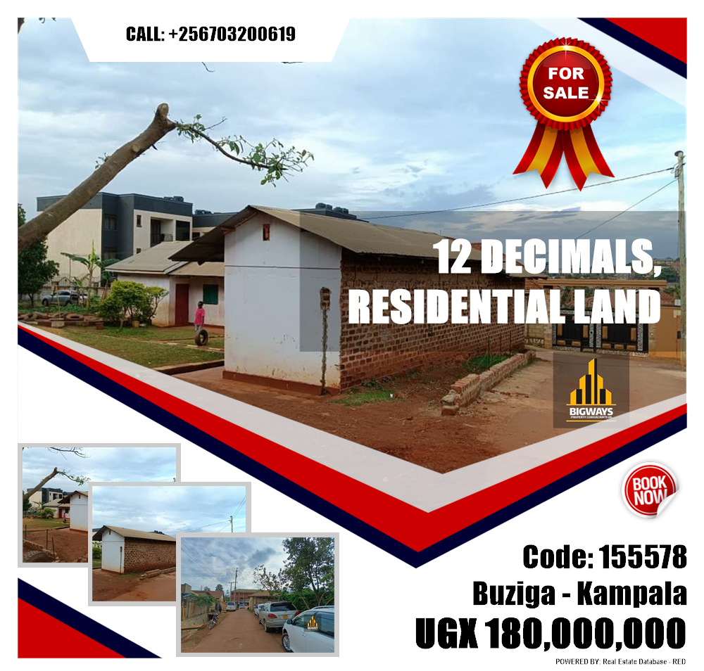 Residential Land  for sale in Buziga Kampala Uganda, code: 155578