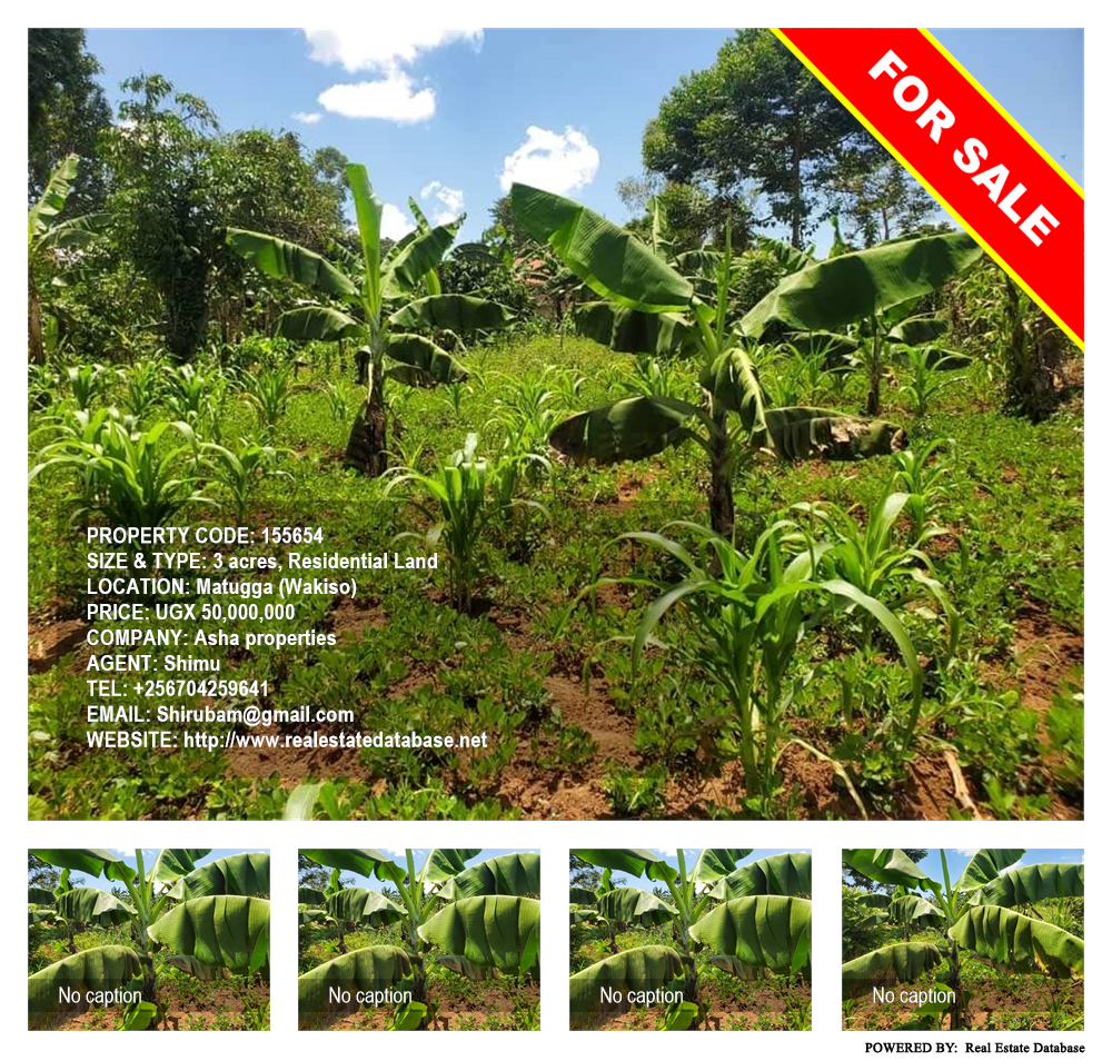 Residential Land  for sale in Matugga Wakiso Uganda, code: 155654