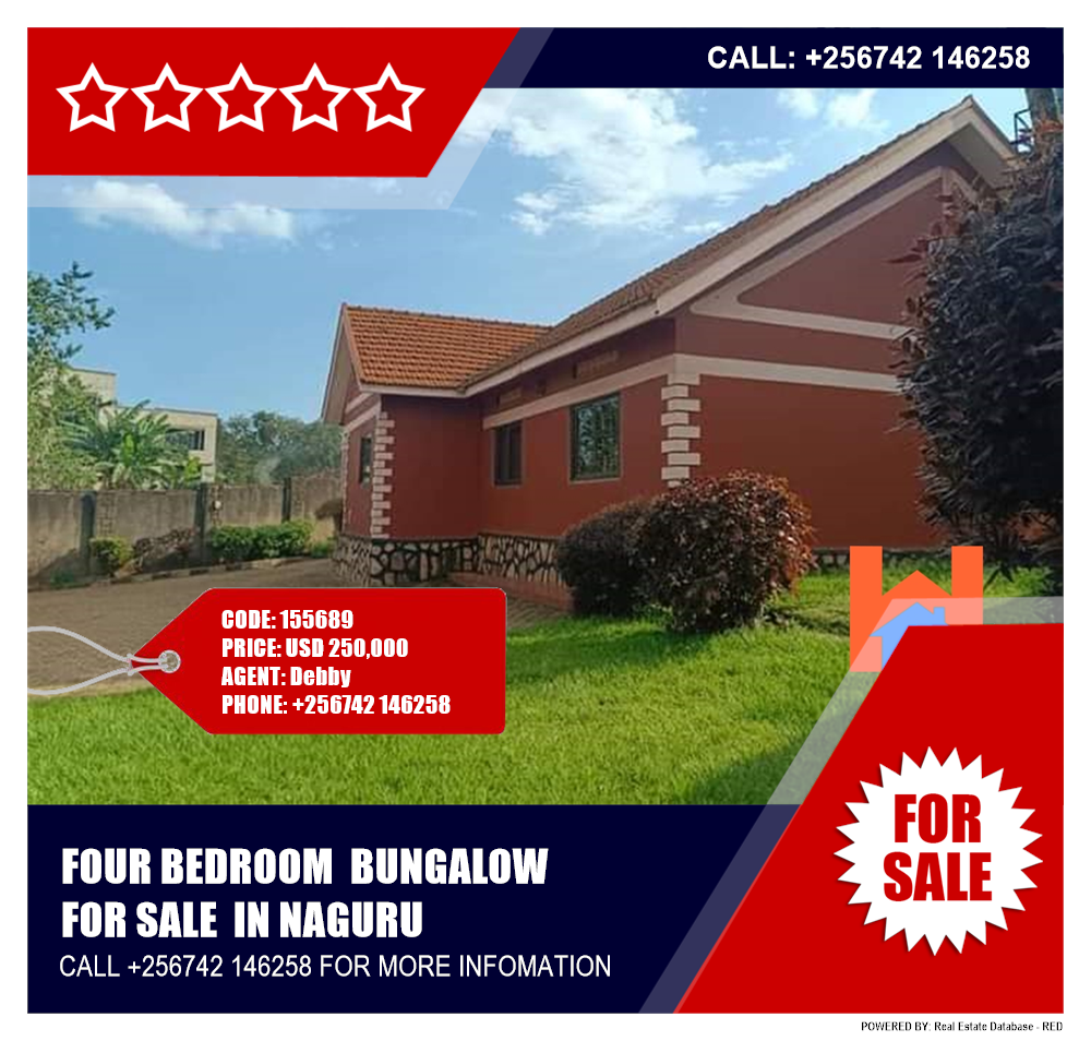 4 bedroom Bungalow  for sale in Naguru Kampala Uganda, code: 155689