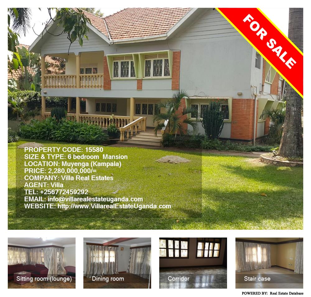 6 bedroom Mansion  for sale in Muyenga Kampala Uganda, code: 15580