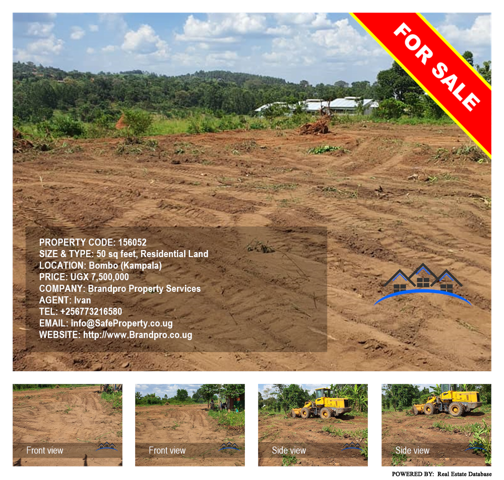 Residential Land  for sale in Bombo Kampala Uganda, code: 156052