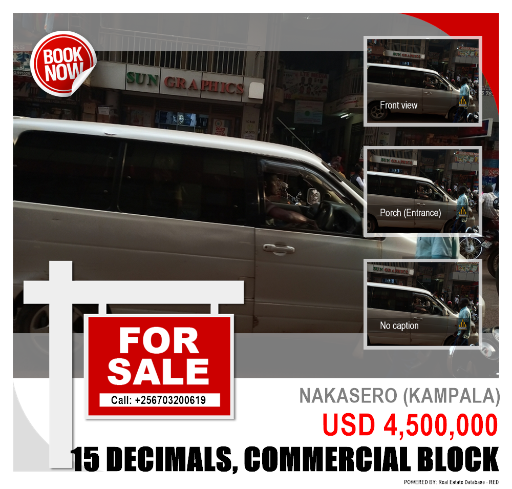 Commercial block  for sale in Nakasero Kampala Uganda, code: 156114