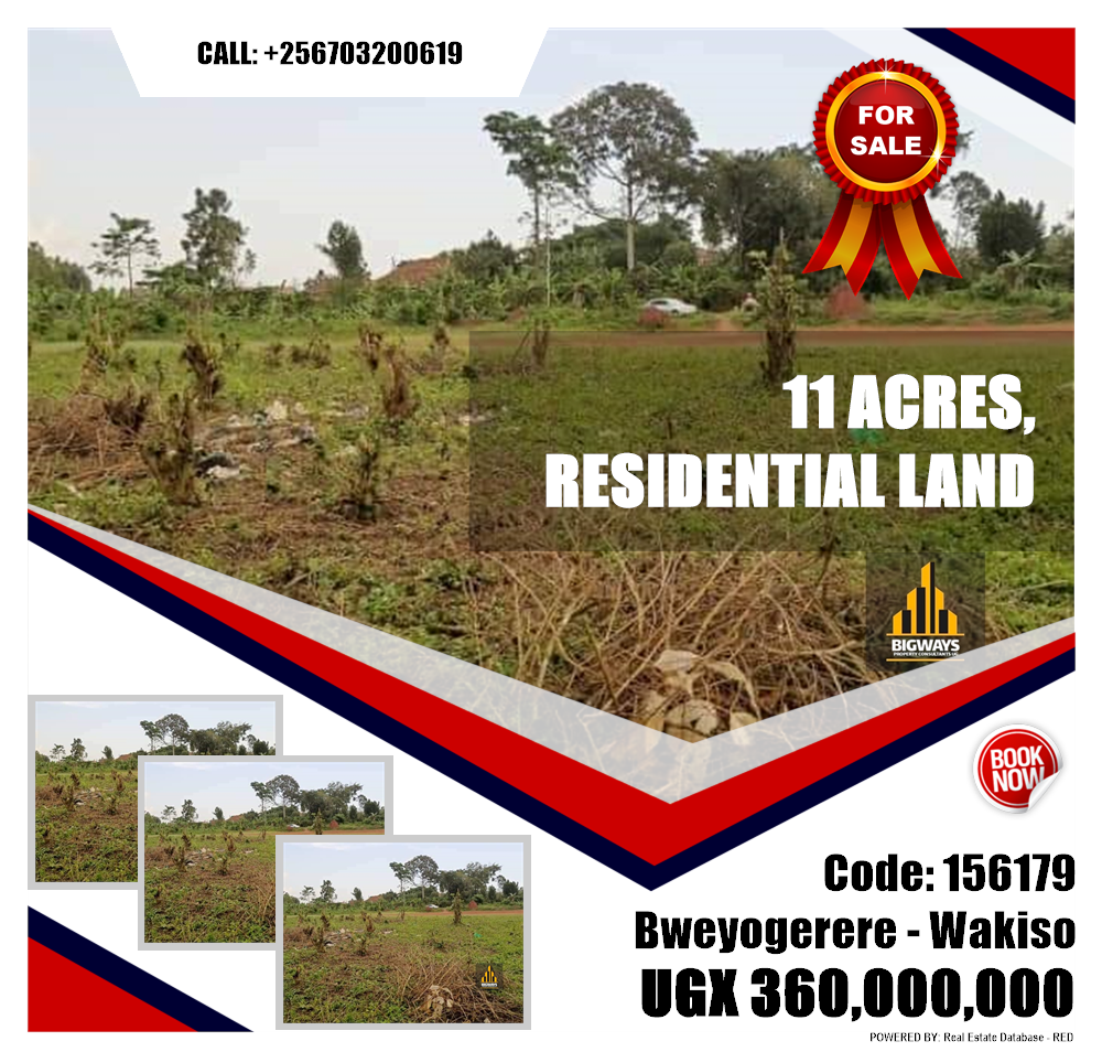 Residential Land  for sale in Bweyogerere Wakiso Uganda, code: 156179