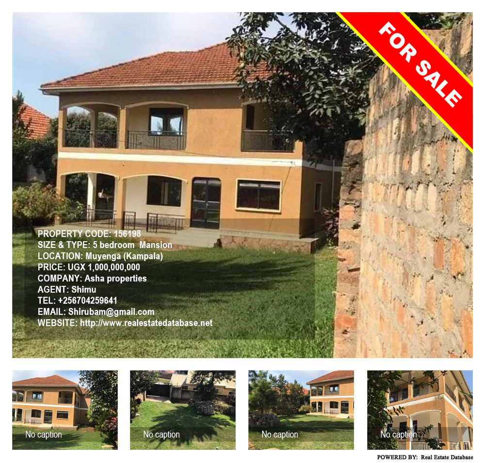 5 bedroom Mansion  for sale in Muyenga Kampala Uganda, code: 156198