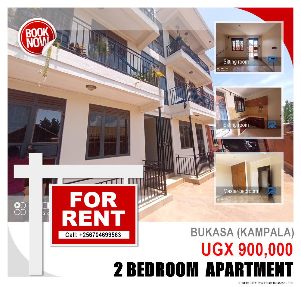 2 bedroom Apartment  for rent in Bukasa Kampala Uganda, code: 156228