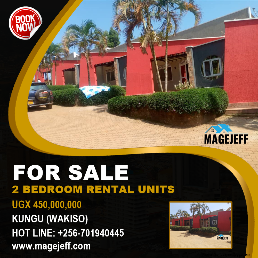 2 bedroom Rental units  for sale in Kungu Wakiso Uganda, code: 156246
