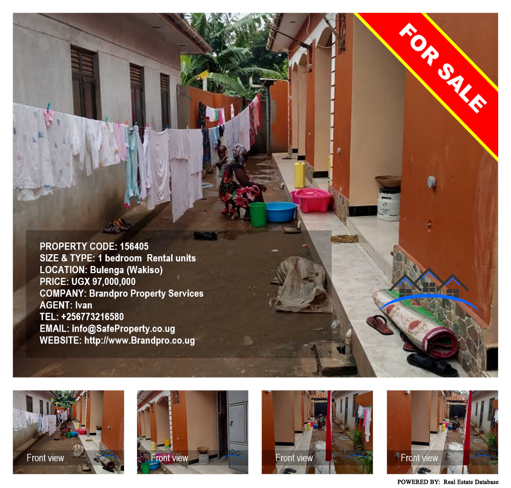 1 bedroom Rental units  for sale in Bulenga Wakiso Uganda, code: 156405