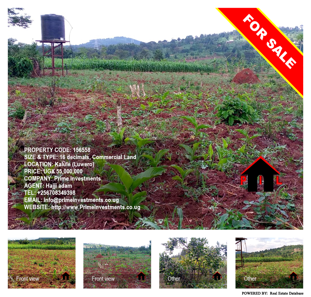 Commercial Land  for sale in Kalule Luweero Uganda, code: 156558