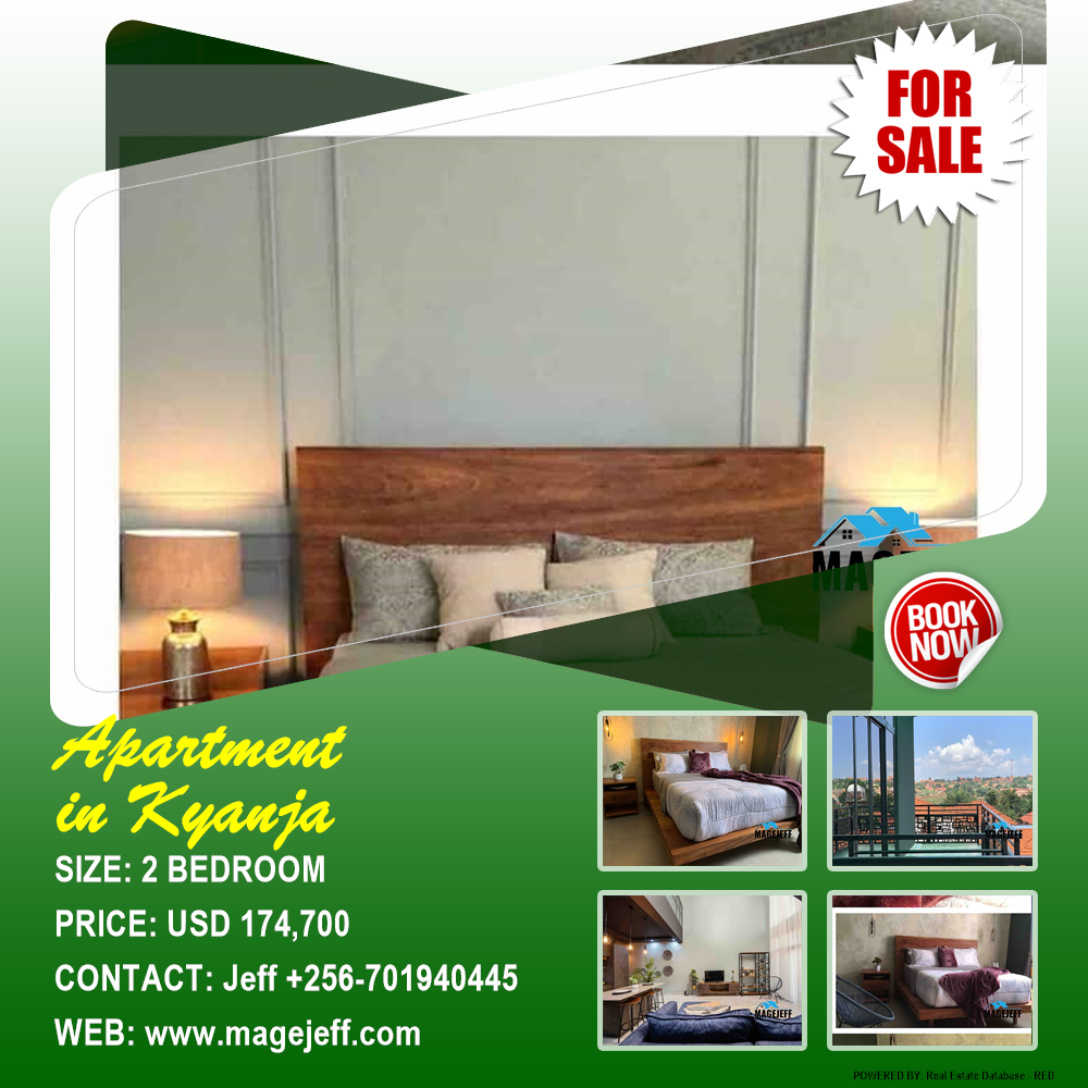 2 bedroom Apartment  for sale in Kyanja Kampala Uganda, code: 156688