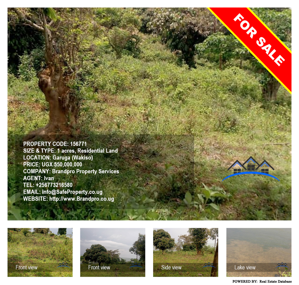 Residential Land  for sale in Garuga Wakiso Uganda, code: 156771