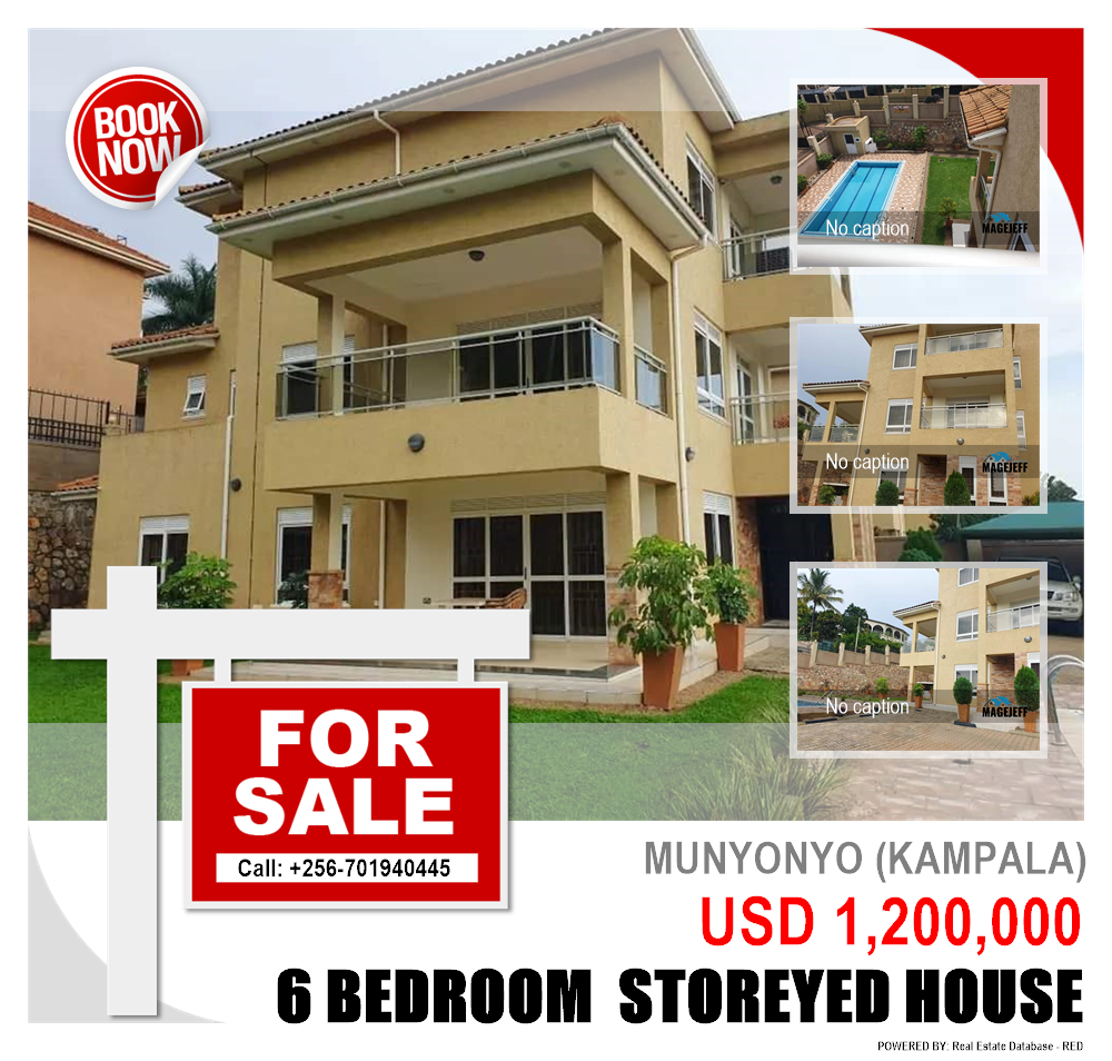 6 bedroom Storeyed house  for sale in Munyonyo Kampala Uganda, code: 157072