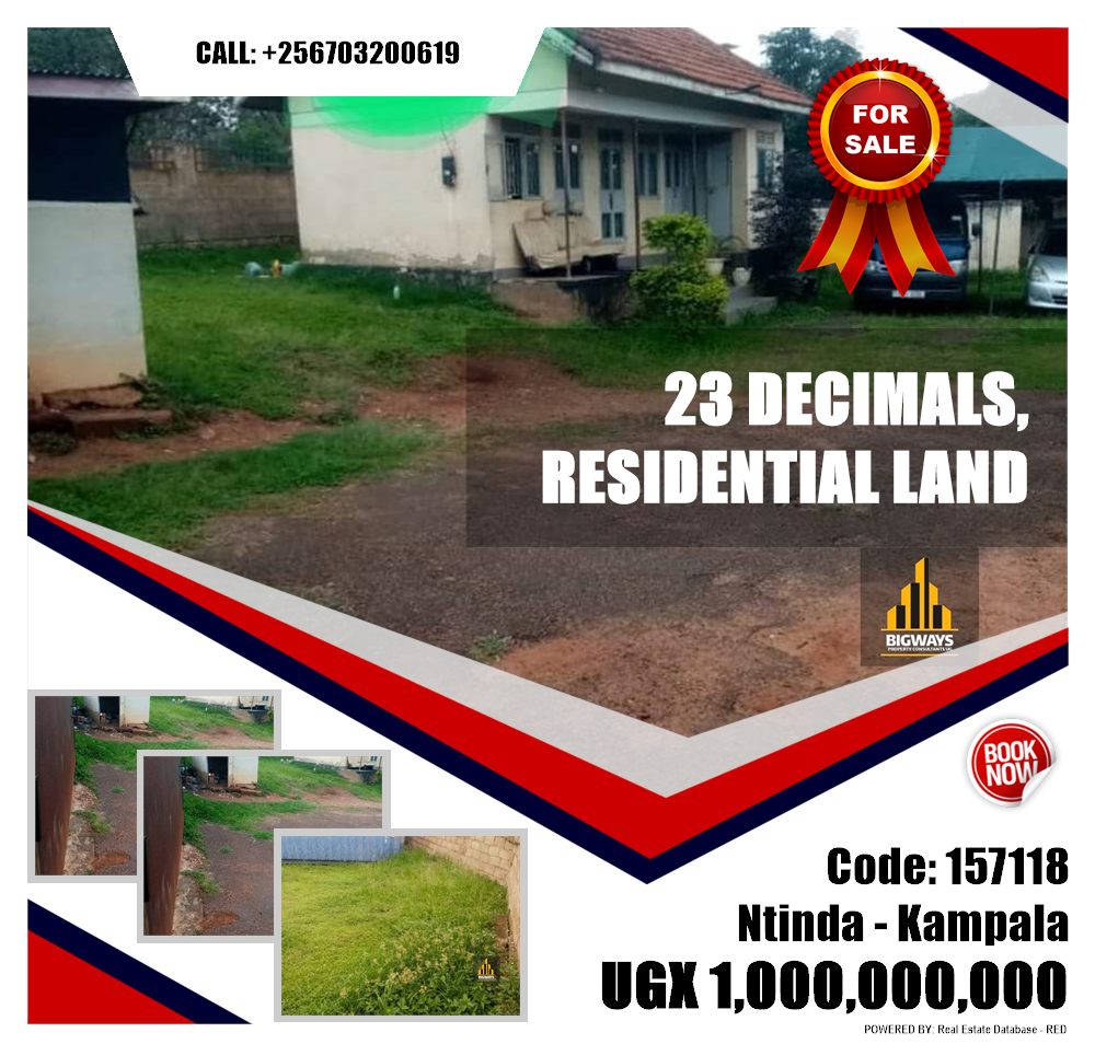 Residential Land  for sale in Ntinda Kampala Uganda, code: 157118