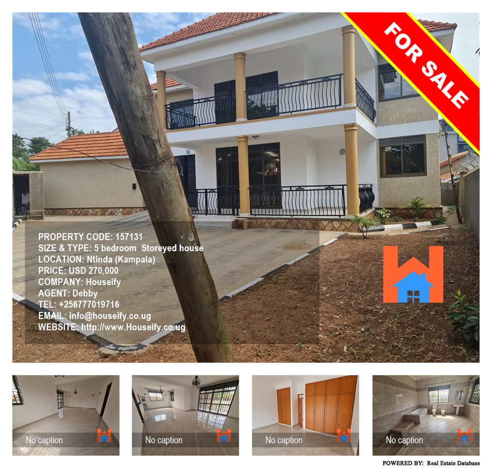 5 bedroom Storeyed house  for sale in Ntinda Kampala Uganda, code: 157131