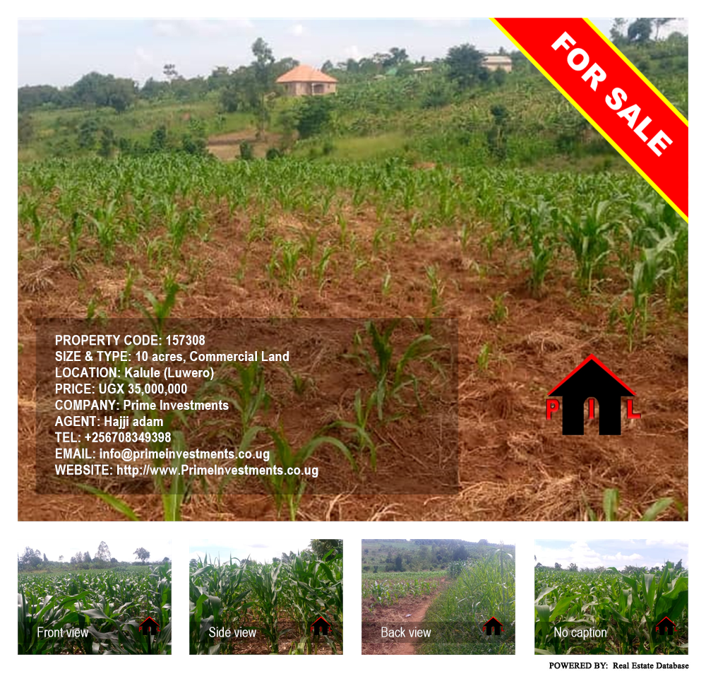 Commercial Land  for sale in Kalule Luweero Uganda, code: 157308