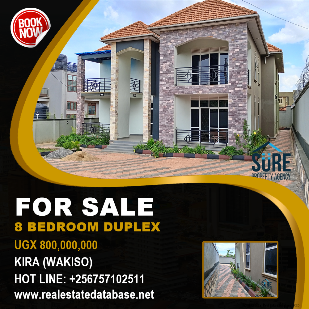8 bedroom Duplex  for sale in Kira Wakiso Uganda, code: 157333